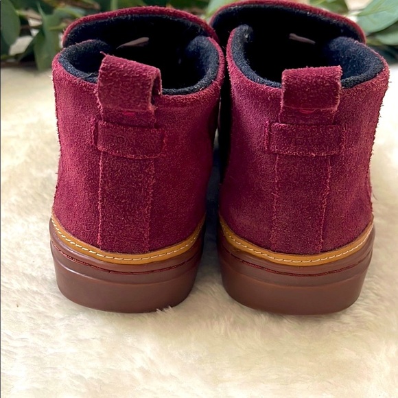 Women's TOMS Paxton Winterized Mid Cut Slip-on Raisin Suede 7 - Picture 3 of 8